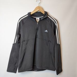 Adidas pullover jacket quarter zipper